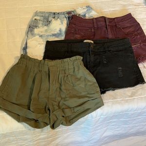 Group of shorts. Size small.